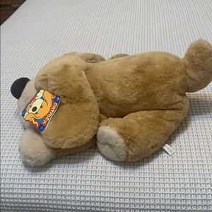 FAO Schwarz Tan Plush Dog